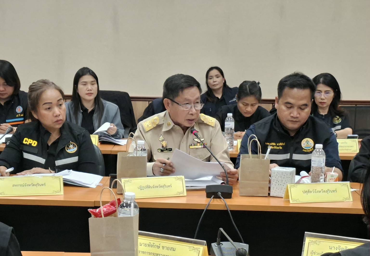 title - ผู้ตรวจราชการ ส.ป.ก. เข้าร่วมประชุมติดตามผลการดำเนินงานตามแผนการตรวจราชการของผู้ตรวจราชการกระทรวงเกษตรและสหกรณ์ ประจำปีงบประมาณ พ.ศ. 2569 รอบที่ 1 เขตตรวจราชการที่ 13 จังหวัดสุรินทร์